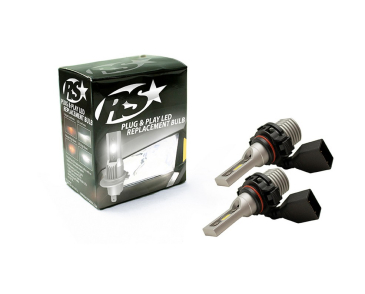 Race Sport Lighting 5202 Plug N Play Super LUX LED Replacement Bulbs, 1,900 LUX Max Output