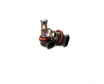 Race Sport Lighting Terminator Series, White H9 Base, LED High Power Replacement Bulbs