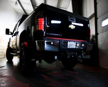 Race Sport Lighting ULTRA Series 60" LED Tailgate Bar W/Reverse Light, Waterproof Heavy Duty Aluminum Channel, Professional Grade