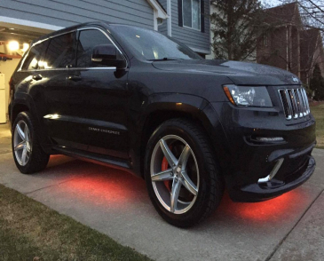 Race Sport Lighting Adaptive RGB LED Aluminum Solid Underbody Kit, W/Key Card RGB Remote, Retail Box, ColorADAPT