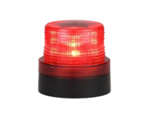 LED Red Magnetic Battery Operated Flashing/Rotating Beacon
