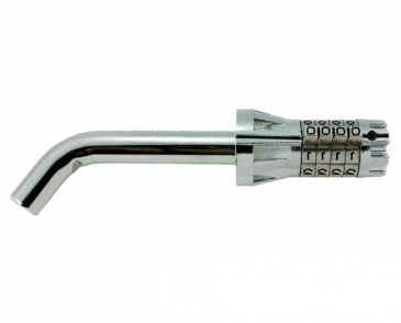 Standard 5/8" Dia. Resettable Combination Bent Pin Receiver Lock