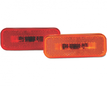 Amber LED 4" x 1.5" Marker Light