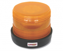 Quad Flash 120 LED Permanent Mount Amber Beacon