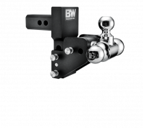 B&W_Tow_&_Stow_2_in_Model_7_Blk_T&S_Tri_Ball_for_Multi-Pro_Tailgate