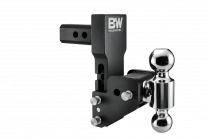 B&W_Tow_&_Stow_2_in_Model_9_Blk_T&S_Dual_Ball_for_Multi-Pro_Tailgate