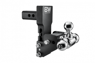 B&W_Tow_&_Stow_2_in_Model_9_Blk_T&S_Tri_Ball_for_Multi-Pro_Tailgate