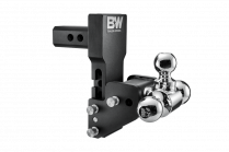 B&W_Tow_&_Stow_2_in_Model_9_Blk_T&S_Tri_Ball_for_Multi-Pro_Tailgate