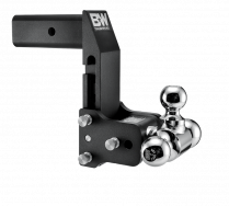 B&W_Tow_&_Stow_2.5_Model_10_Blk_T&S_Tri_Ball_for_Multi-Pro_Tailgate