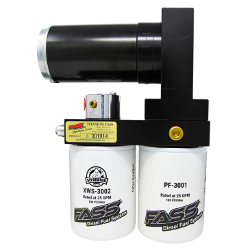 FASS Titanium Signature Series Diesel Fuel Lift Pump 140Gph At 45Psi, Cummins 5.9L, For 1994-1998 Dodge Ram 2500, 3500