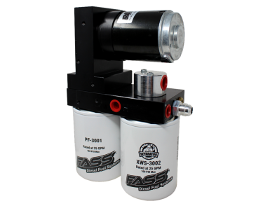 FASS Titanium Signature Series Diesel Fuel Lift Pump 165Gph, Powerstroke 6.4L, For 2008-2010 Ford F250, F350 Super Duty