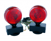 Incandescent Magnetic Tow Lights in Clamshell