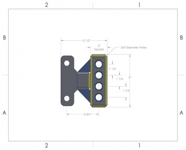Weight Distribution/Sway Control Adapter For BulletProof Hitches