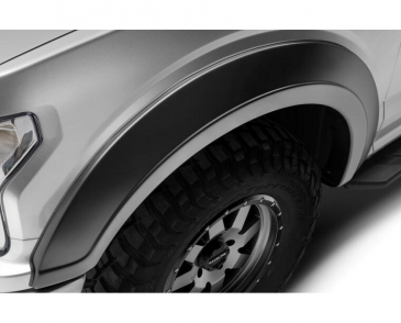 Bushwacker Extend-A-Fender Flares Black Smooth Finish 2-Piece Front Fits 2018-2020 Ford F150 Extend-A-Fender Flare Kit