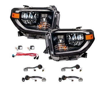 Form LED Reflector Headlights, Pair, 2014-2021 Toyota Tundra